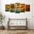 Quadro Mosaico Cachoeira Outono - comprar online