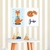 kit de Placas Decorativa Raposa Baby - comprar online