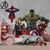 Papel De Parede Personalizado Avengers Marvel