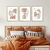 Kit Quadros Decorativos faces Abstratas - comprar online