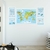 Kit de Placas Decorativas Mapa Mundi Kids na internet