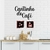 Quadro Cantinho Do Café - loja online
