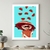 Quadro Decorativo Mulher Melancia Watermelon