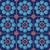 Adesivo de Azulejo Hidráulico Azul e Vermelho - comprar online
