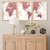 Kit Quadro Decorativo Mapa Mundi Rose Gold Marble na internet