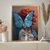 Quadro Decorativo Mulher Borboleta - comprar online