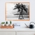 Quadro Praia Preto e Branco Beach Black na internet