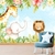 Papel de Parede Personalizado Lovely Safari Blue - comprar online