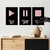 Kit Quadros Decorativos Espelhados Music - comprar online