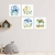 Kit de Placas Decorativas Fundo Do Mar Cute - comprar online