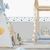 Faixa Decorativa Infantil Nuvens Cute Cinza e Azul