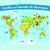 Papel de Parede Personalizado Mapa Mundi Kids na internet