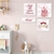Kit de Placas Decorativas Menina Princesa - comprar online