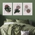 Kit Quadro Decorativo Boho Philodendron