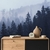 Papel De Parede Personalizado Nevoeiro Na Floresta - comprar online