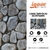 Papel de Parede Pedra Silver - loja online