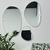 Kit Espelho Decorativo Orgânico - comprar online