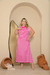 Vestido Midi Listrado Regata - Mara 30158PINK - comprar online