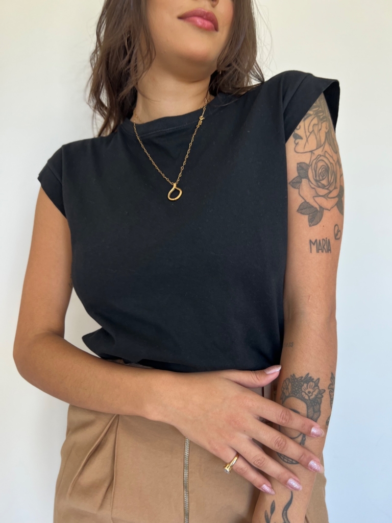 Blusa muscle tee zara clearance