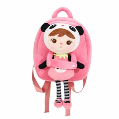 METOO DOLL - MOCHILA COM BONECA 30CM KEPPEL FLORESTA PANDA