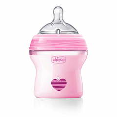 CHICCO - MAMADEIRA STEP UP FLUXO NORMAL 0M+ 150 ML ROSA na internet