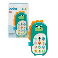 BUBA - CELULAR DE BRINQUEDO PHONE BÍLINGUE BUBAZOO DINO