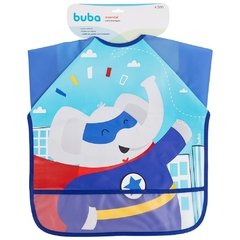 BUBA - AVENTAL BABADOR COM MANGAS - SUPER HERO - comprar online