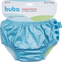 BUBA - SUNGA DE BANHO COM FRALDA - ONDAS - G