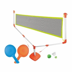 MULTIKIDS - KIT BEACH TENNIS COMPLETO C/ REDE GO PLAY DELUXE - Mamu Kids Store