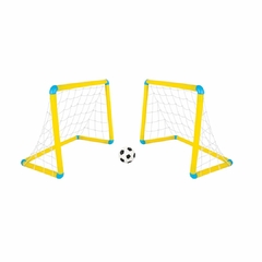 NIG - JOGO GOL A GOL COM 2 TRAVES E 1 BOLA - Mamu Kids Store