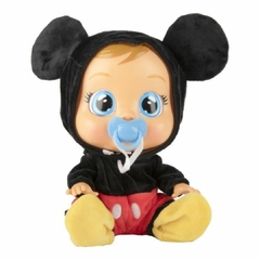 MULTIKIDS - PELÚCIA MICKEY CRYBABIES DISNEY CHORA DE VERDADE - loja online