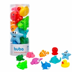 BUBA - BICHINHOS PARA BANHO AMIGUINHOS AQUÁTICOS 10 UN