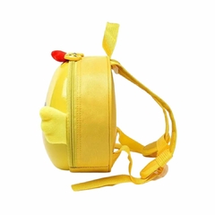 MOCHILA INFANTIL ESCOLAR COM GUIA PINTINHO AMARELO 30CM na internet