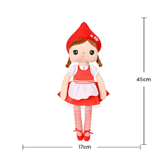 METOO DOLL - BONECA ANGELA 45CM CHAPEUZINHO VERMELHO - comprar online