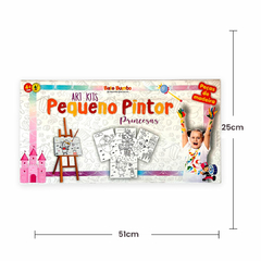 BATE BUMBO - KIT DE PINTURA ART KITS PEQUENO PINTOR PRINCESA - comprar online