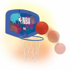 ELKA - CESTA DE BASQUETE INFANTIL NBA OFICIAL COM BOLA - Mamu Kids Store