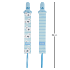 BUBA - KIT COM 2 PRENDEDORES DE CHUPETA DIVERSOS MODELOS