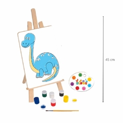 NIG - KIT DE PINTURA COM CAVALETE DINOS - comprar online