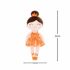 GLOVELEYA - BONECA 35CM BALLET CASTANHO - LARANJA - comprar online