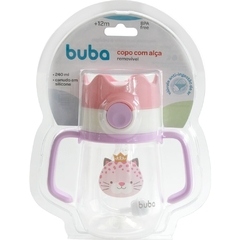 BUBA - COPO COM ALÇA - ONCINHA - Mamu Kids Store