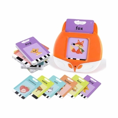 BRINQUEDO EDUCATIVO CARD EARLY COM INTERAÇÃO EM INGLÊS 112PC - RAPOSINHA - Mamu Kids Store