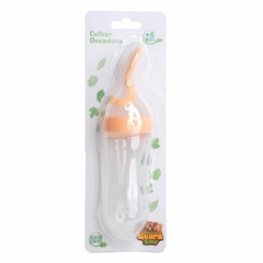 COLHER DOSADORA DE PAPINHA - TURMINHA GUARÁ - LARANJA - comprar online