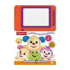 FISHER PRICE - LIVRO LOUSA MÁGICA APRENDER, BRINCAR E DESENHAR