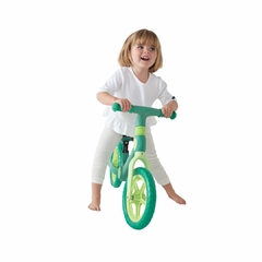 BUBA - BICICLETA DE EQUILIBRIO DINO VERDE 12M - loja online