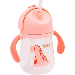 BUBA - COPO DINO COM ALÇA - ROSA