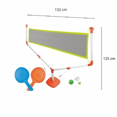 MULTIKIDS - KIT BEACH TENNIS COMPLETO C/ REDE GO PLAY DELUXE - comprar online