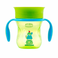 CHICCO - COPO INFANTIL 360 PERFECT CUP 12M+ 200 ML VERDE na internet