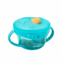 CLINGO - POTE SMART PORTA SNACKS 300 ML AZUL na internet