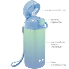 BUBA - COPO TÉRMICO INOX PAREDE DUPLA TIE DYE VÁRIAS CORES 400 ML - loja online