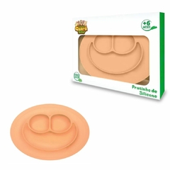 TURMINHA GUARÁ - PRATO DE SILICONE COM DIVISÓRIAS - CORES DIVERSAS - comprar online